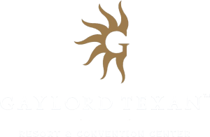 USE Gaylord Texan Logo - White